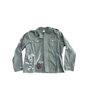 Disneyland Resort Women's Pirates of the Caribbean Button Down Jacket Size 2XL